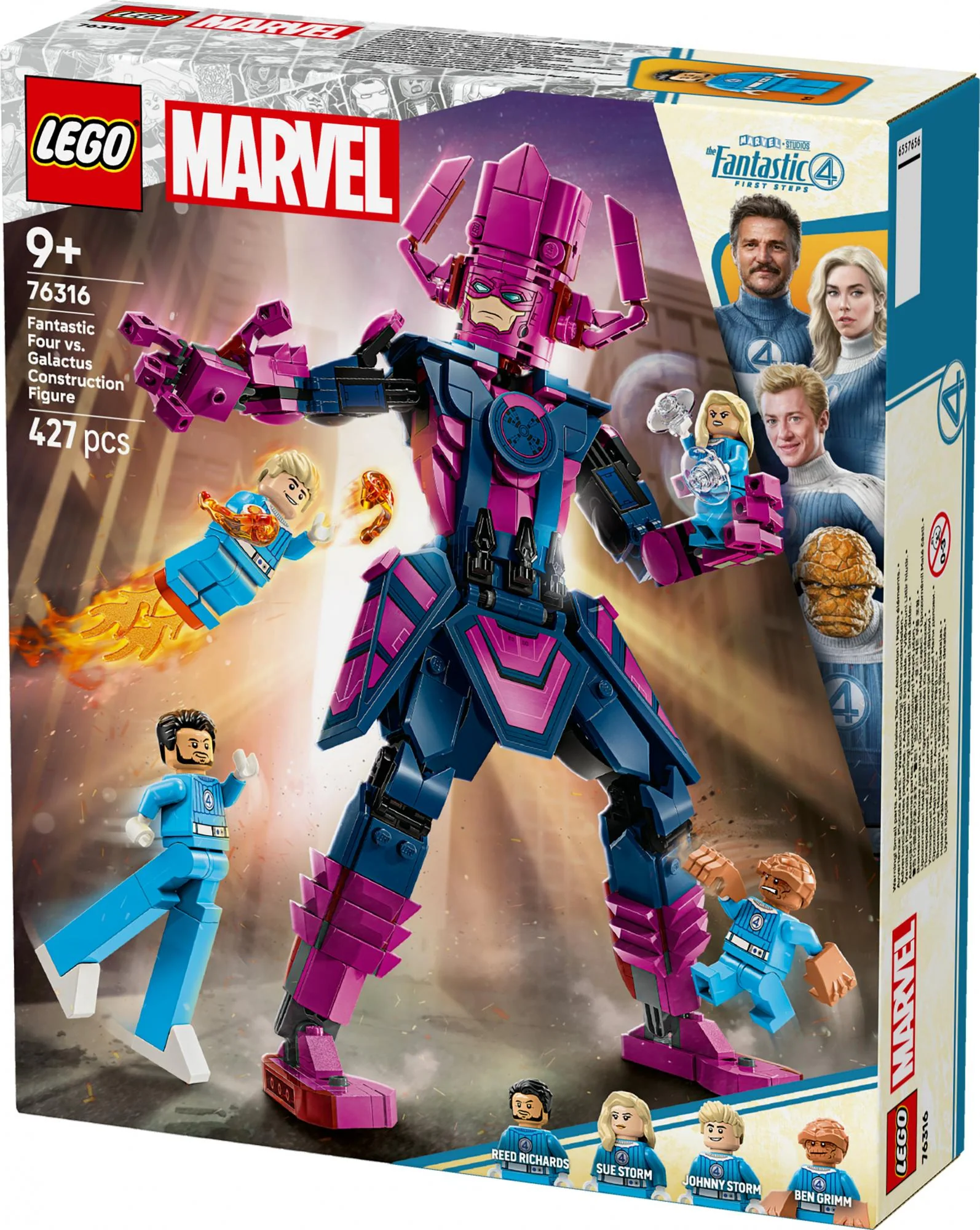 LEGO 76316 Marvel Super Heroes Fantastic Four vs. Galactus building figure