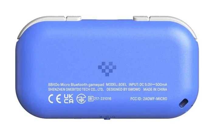 8BitDo Micro Bluetooth Gamepad - Blå