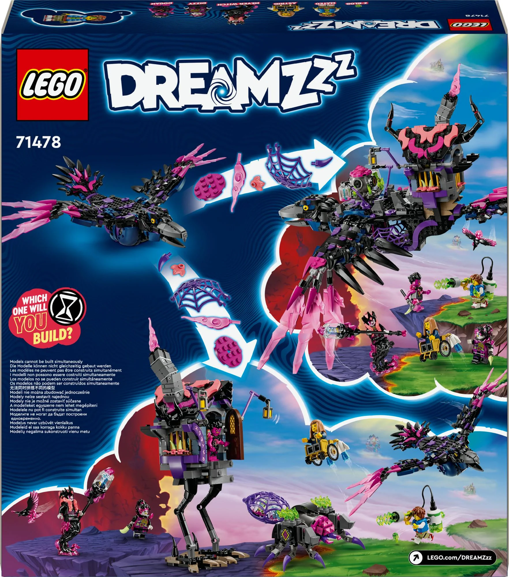 LEGO 71478 DREAMZzz The Neverwitch's Midnight Raven