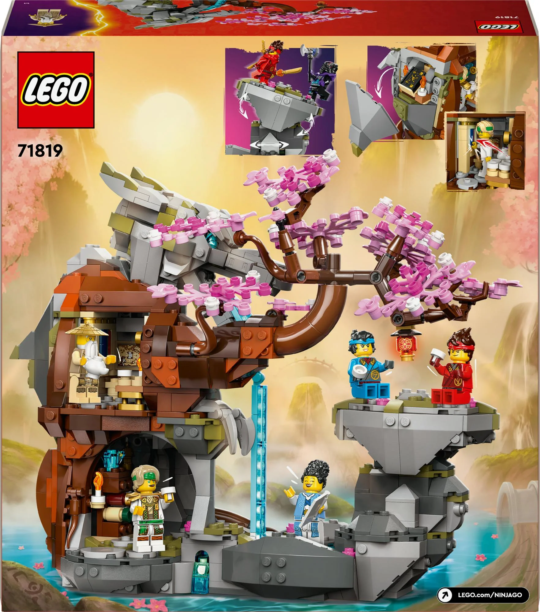 LEGO 71819 Ninjago Dragonstone Temple