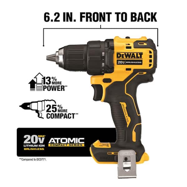 ATOMIC 20V MAX Cordless Brushless 4 Tool Combo Kit and ATOMIC 20V MAX Cordless Brushless Compact 1-3/4 in. Bandsaw