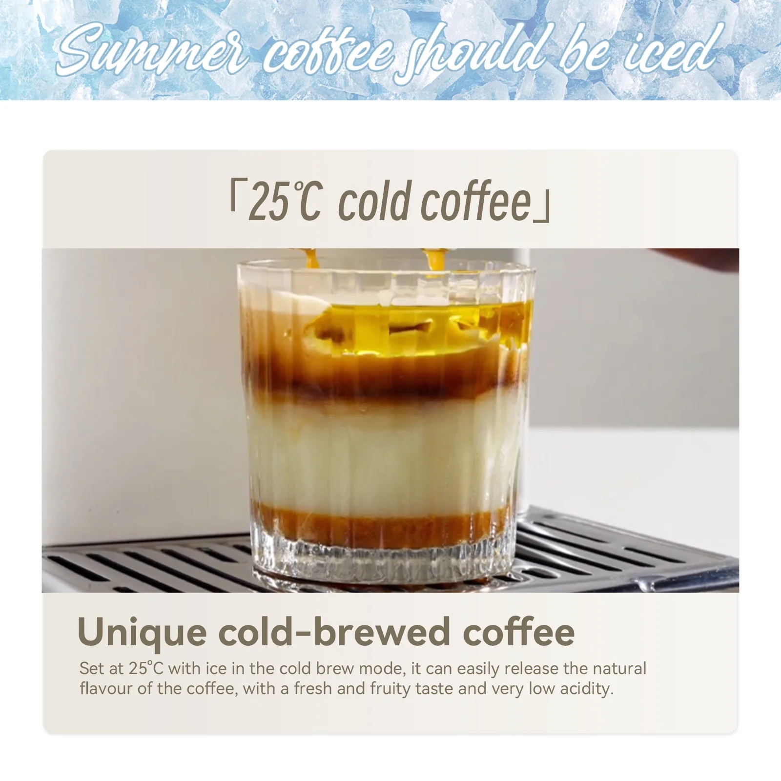 HiBREW H10PLUS 20Bar Espresso Coffee Machine with Adjustable Temperature & Steam