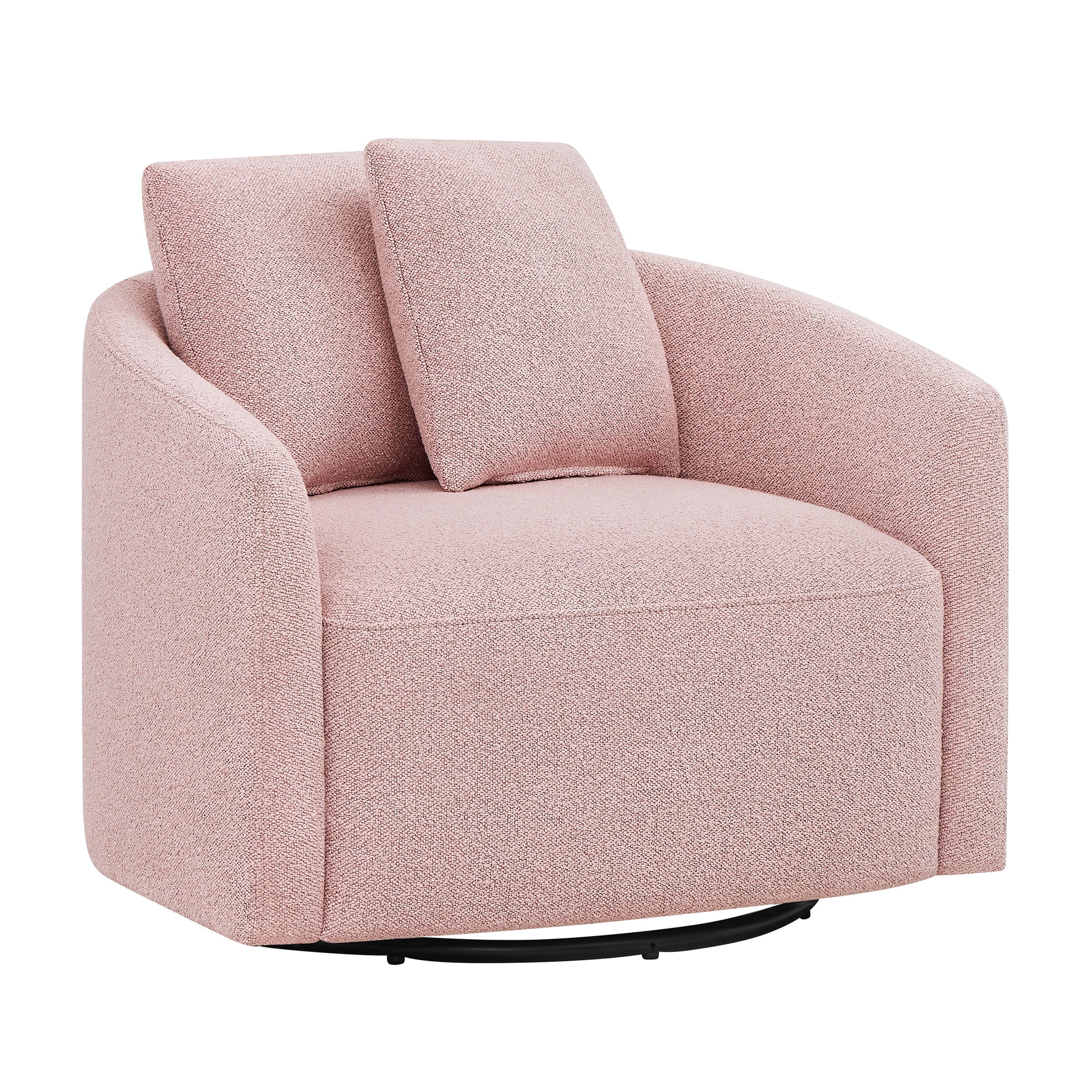 Beautiful Drew Kids Accent Chair by Drew Barrymore, Cornflower Bouclé Fabric