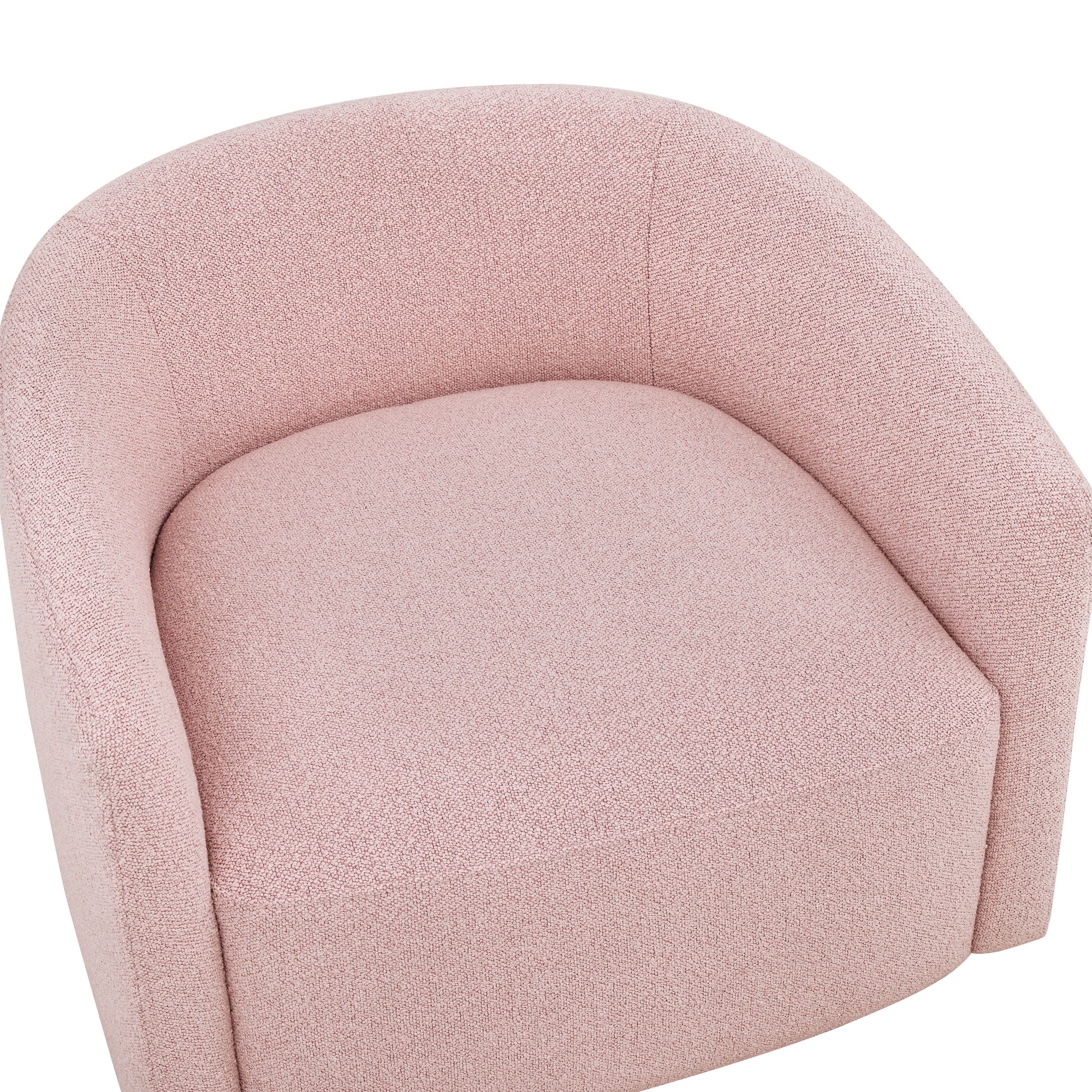 Beautiful Drew Kids Accent Chair by Drew Barrymore, Cornflower Bouclé Fabric