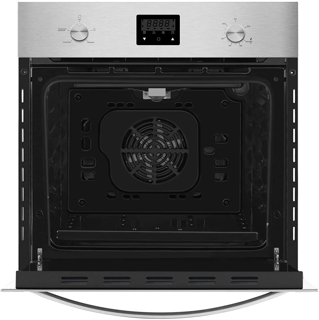 Empava 24 in. 2.3 Cu. Ft. Single Gas Wall Oven 24WO09 - Only For NG Gas