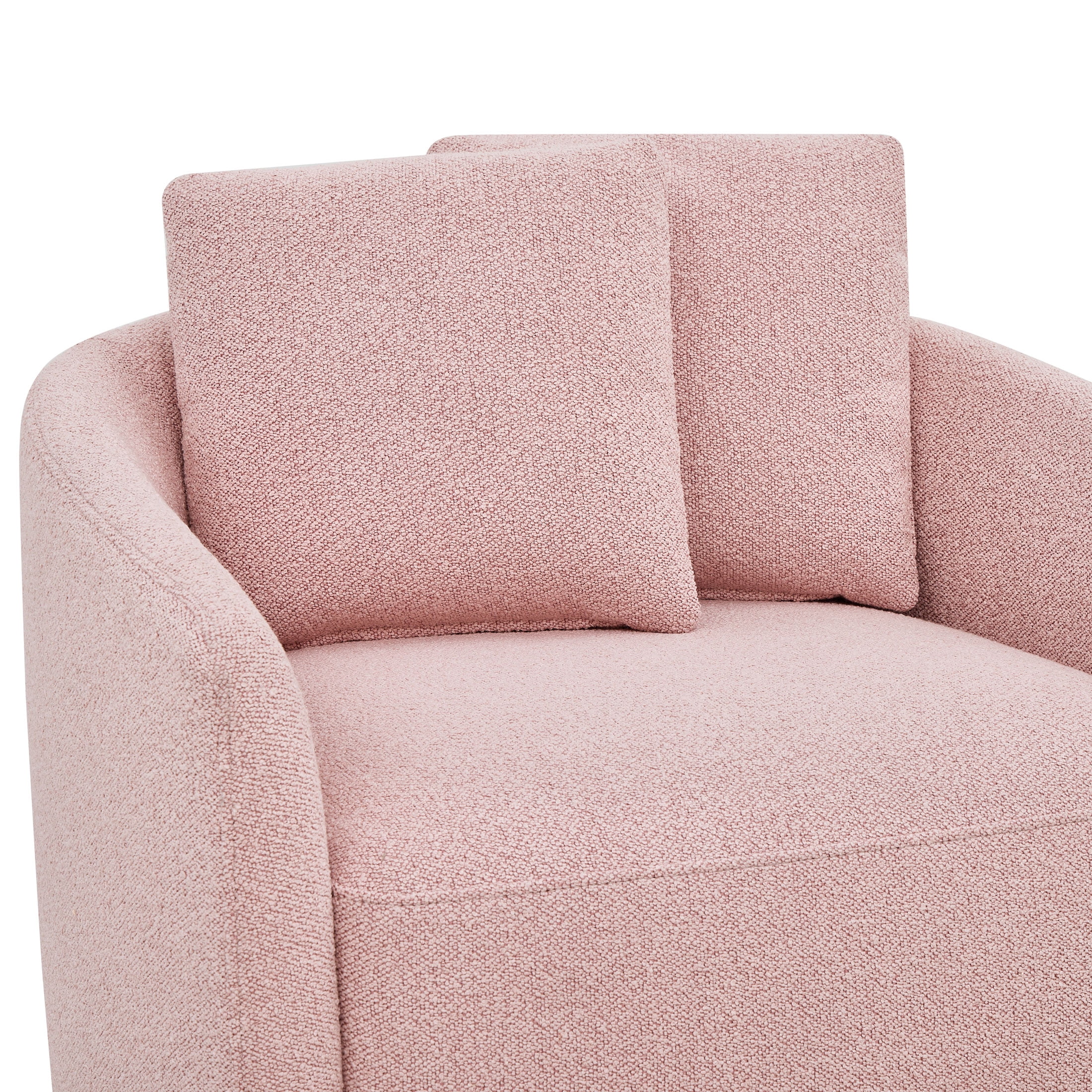 Beautiful Drew Kids Accent Chair by Drew Barrymore, Cornflower Bouclé Fabric