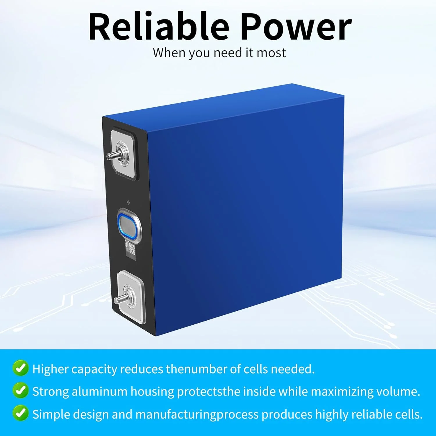 280Ah 3.2V Battery 4 Pack LiFePO4 Grade A Deep Cycle Lithium Iron Phosphate Rechargeable with Nuts and Bus Bars,8000-10000Life Cycles��Replacement Batteries for Solar Systems, Cars, RVs