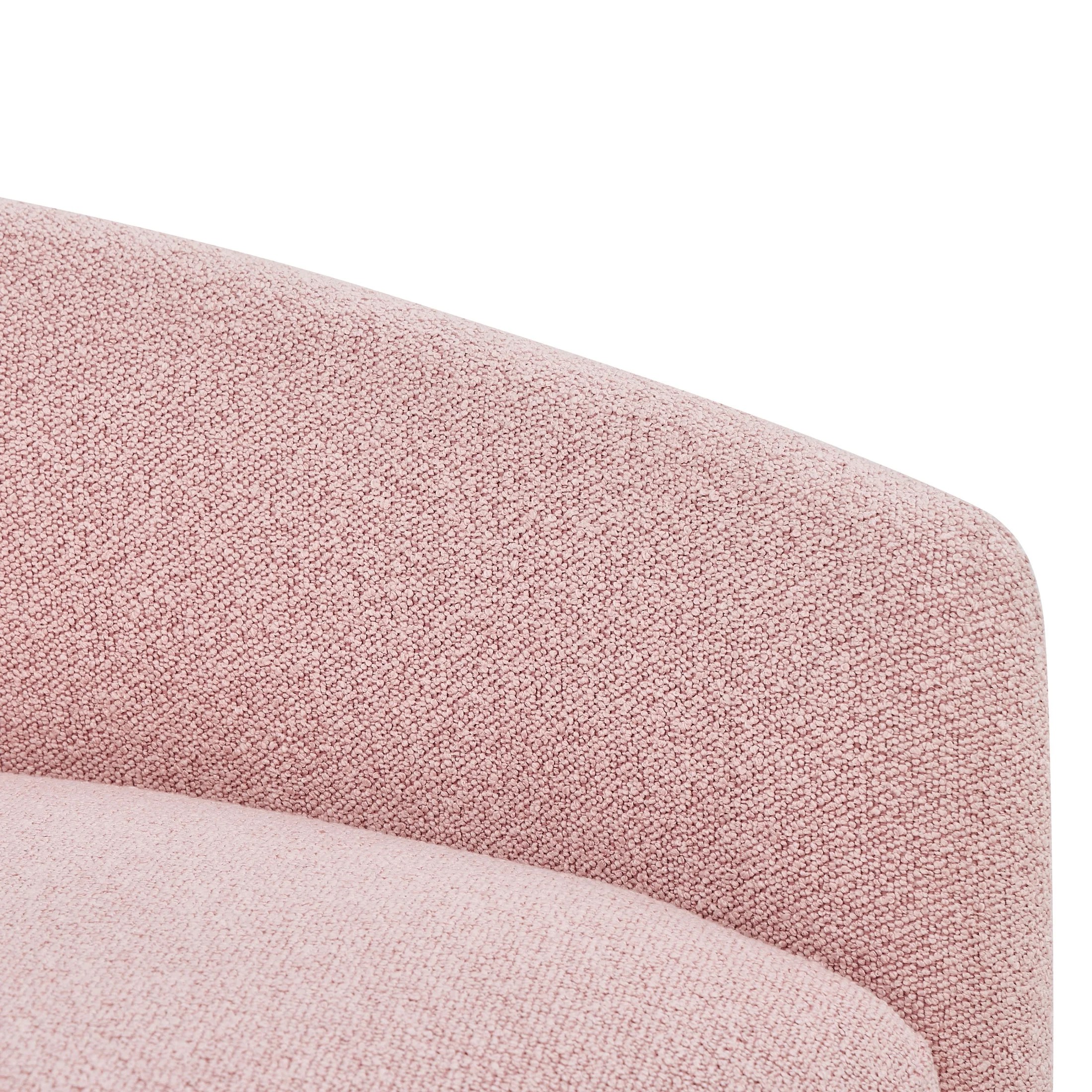 Beautiful Drew Kids Accent Chair by Drew Barrymore, Cornflower Bouclé Fabric