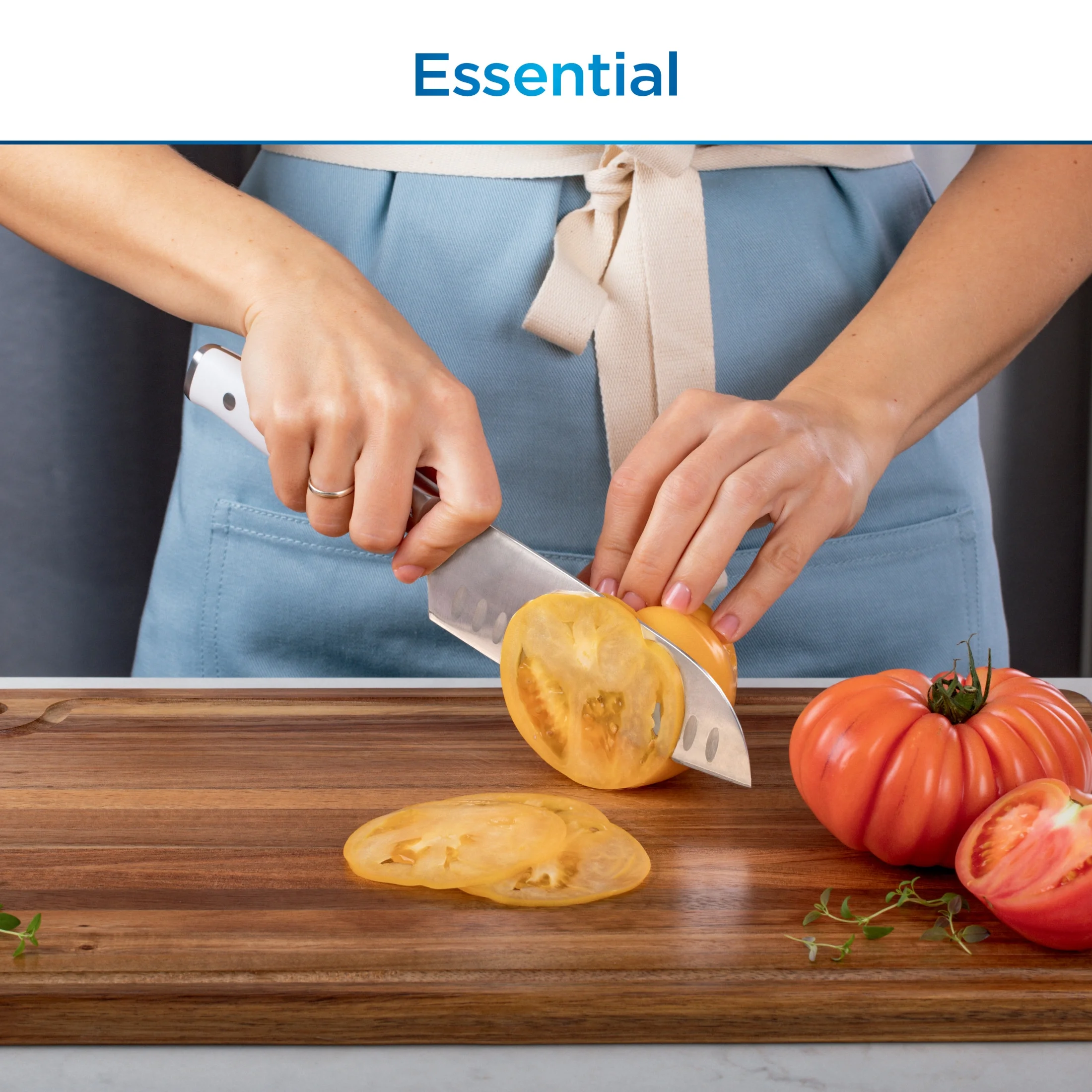 Ninja Foodi NeverDull 10-Piece Stainless Steel Essential Knife System with Sharpener, K12010 Black/Gray