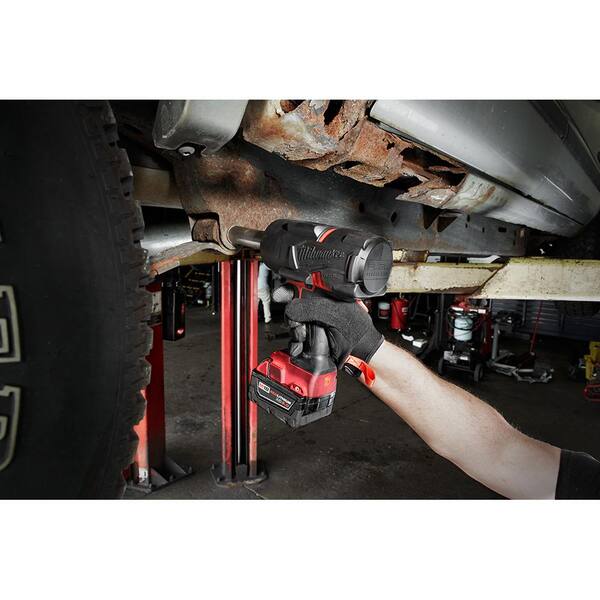 M18 FUEL 18V Lithium-Ion Brushless Cordless 1/2 in. and 3/8 in. Impact Wrench with Friction Ring Kit (2-Tool)