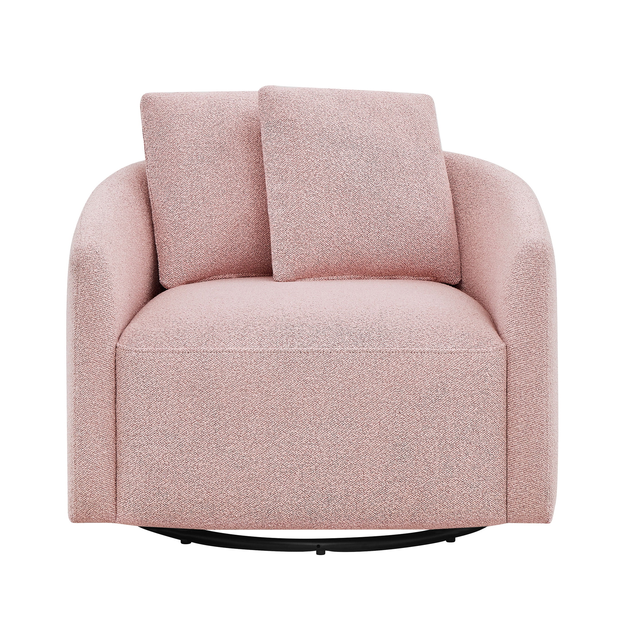 Beautiful Drew Kids Accent Chair by Drew Barrymore, Cornflower Bouclé Fabric