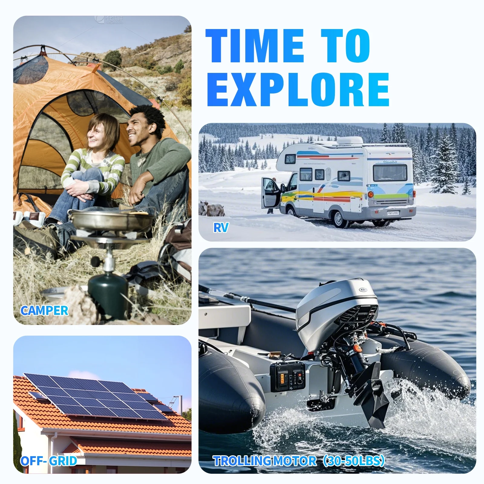 12V 300Ah LiFePO4 Lithium Battery,RV Batteries for Marine,Solar,Trolling Motor,Golf Carts,Motorhome,Camper,Home Energy Storage,Built in 200A BMS,HRBEENERGY 15000+Deep Cycles