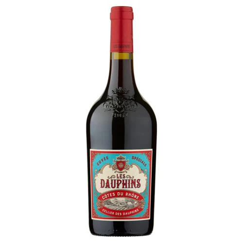 Les Dauphins Cotes Du Rhone Red 2021 - 750ML