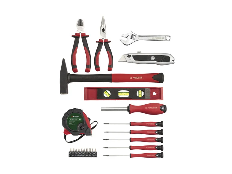 PARKSIDE® Set d'outils avec sac. 23 pièces