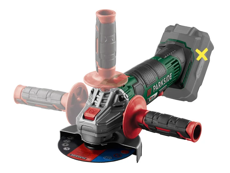 PARKSIDE® Meuleuse d'angle sans fil PWSA 20-Li F4. 20 V