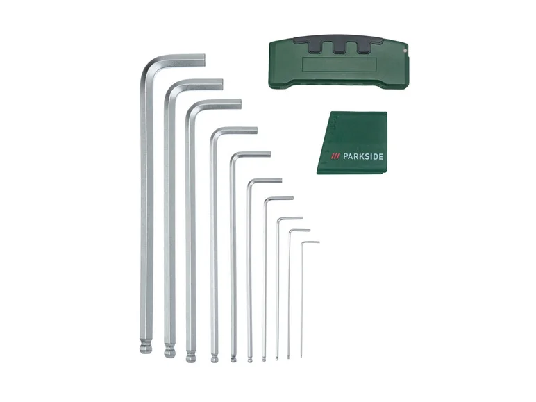 PARKSIDE® Set de 11 clés mâles coudées