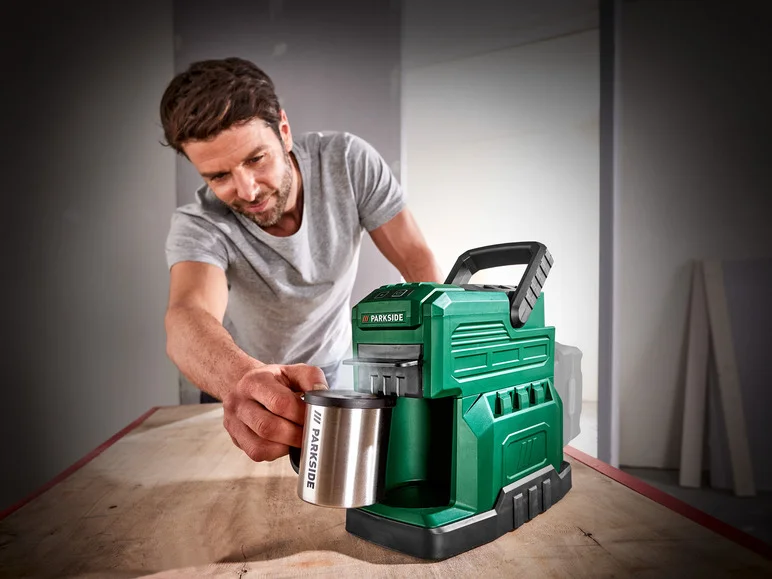 PARKSIDE® Machine à café sans fil PKMA 20-Li A1. 20 V