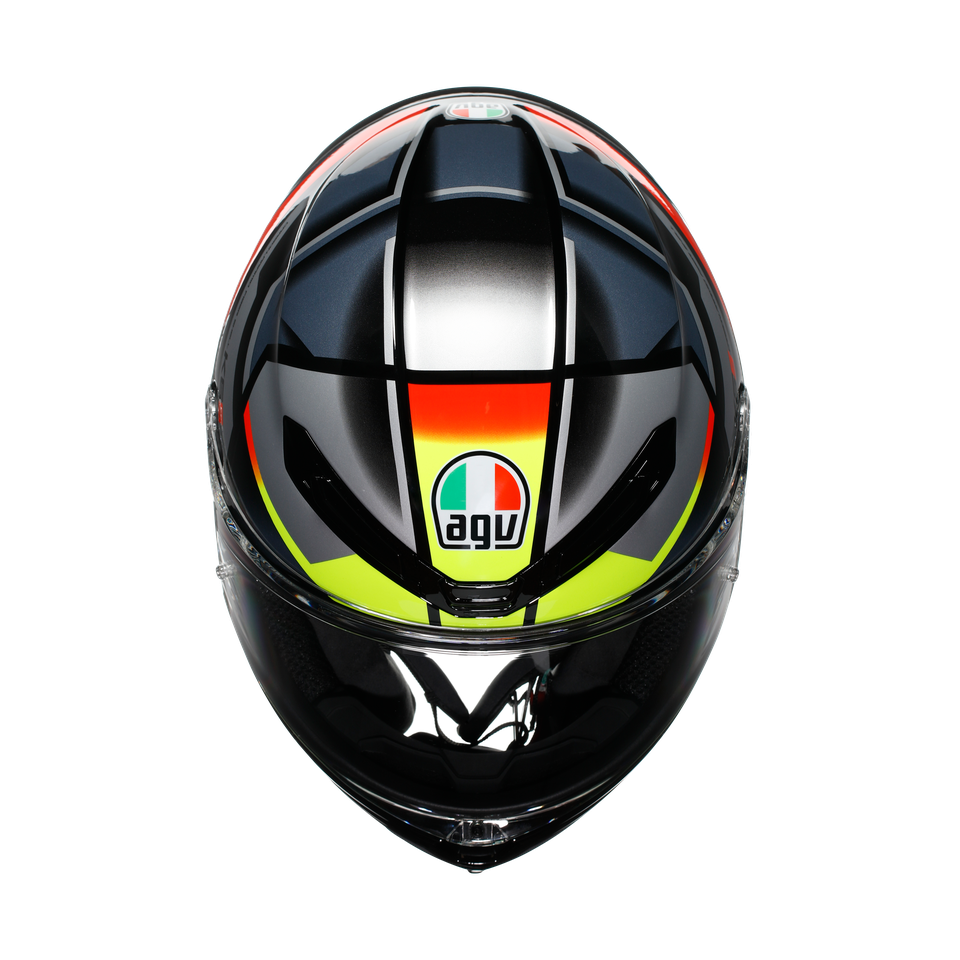 K6 S E2206 - ERAZER BLACK/RED/YELLOW FLUO