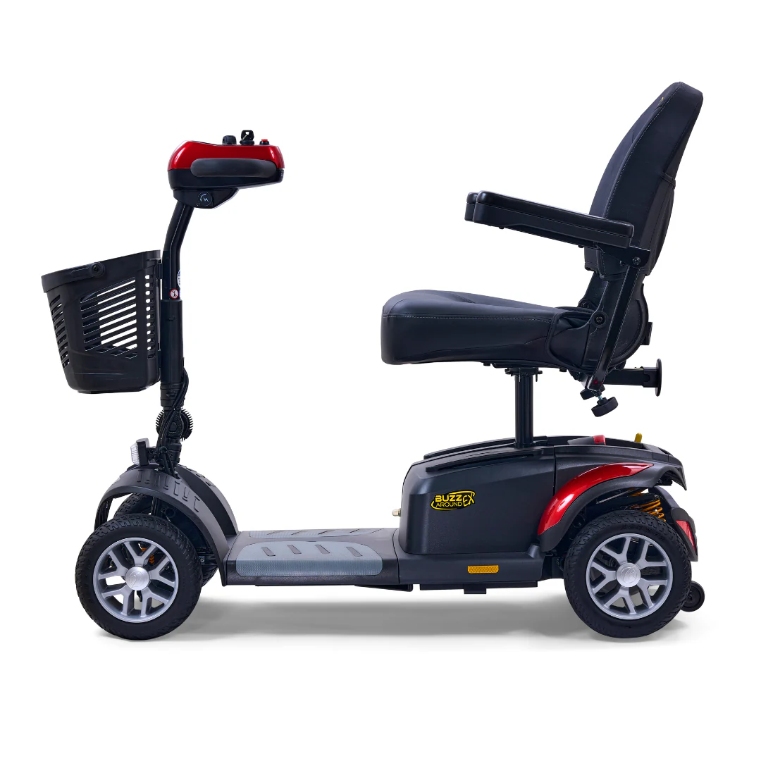 Golden Technologies BuzzAround EX Extreme 4-Wheel Heavy Duty Long Range Travel Scooter