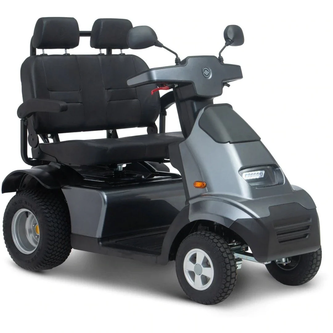 Afikim Afiscooter S4 Bariatric 4-Wheel Scooter - Optional Canopy