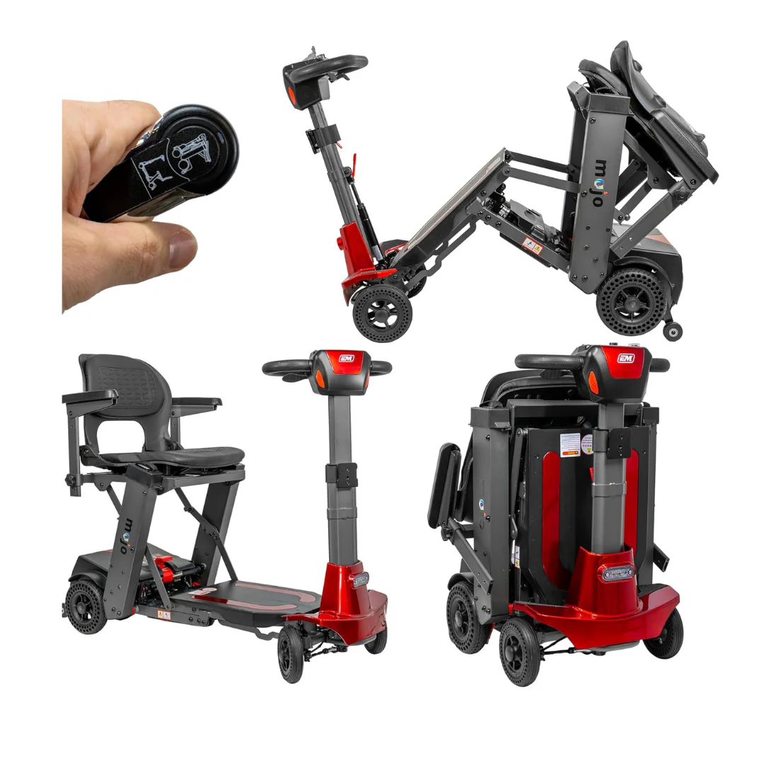 MOJO Lightweight Automatic Folding Travel Scooter - Airline Approved