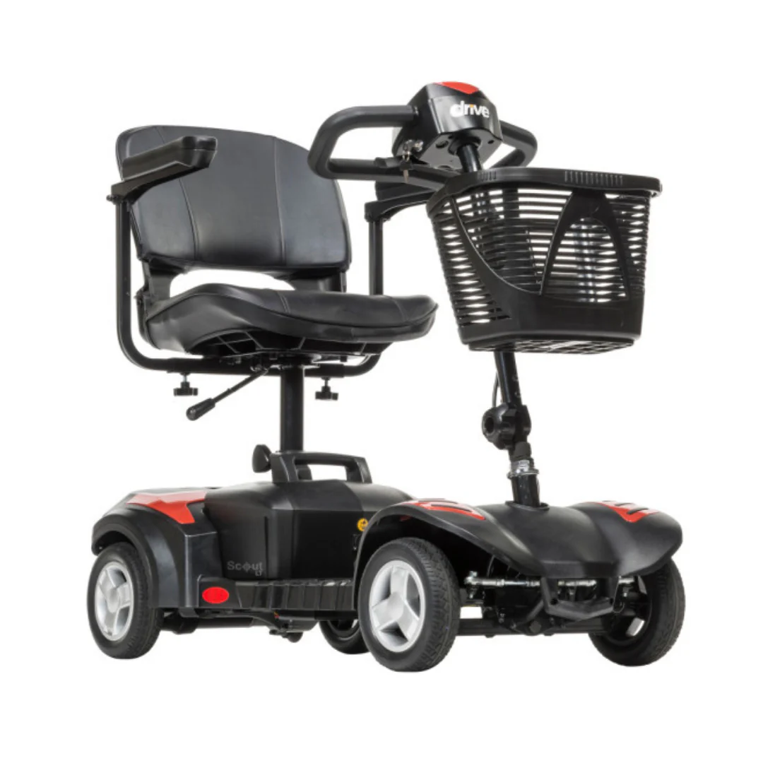 Drive Medical Scout LT 4-Wheel Portable Mobility Scooter