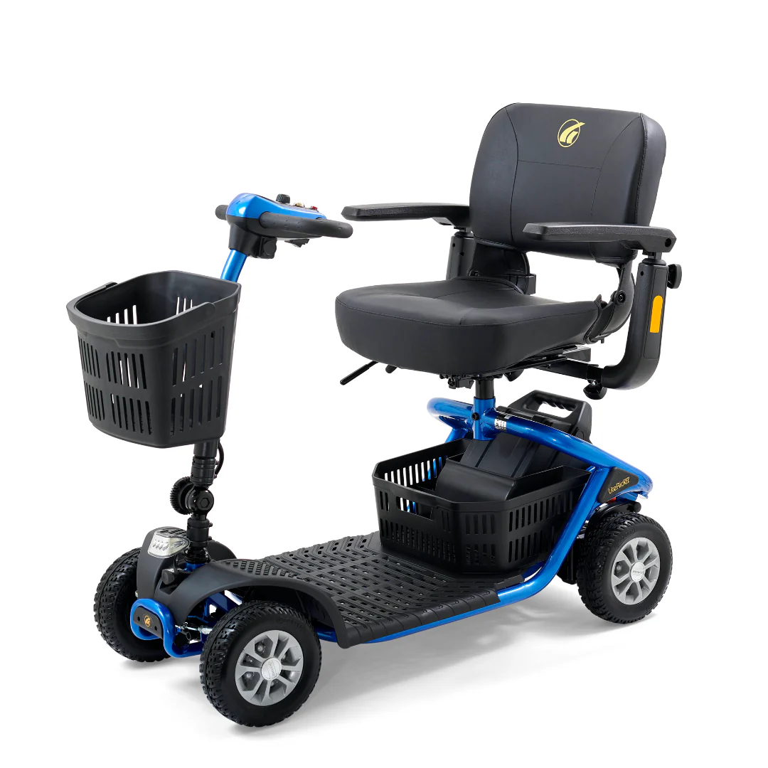 Golden Technologies LiteRider – Lightweight 4 Wheels Travel Scooter