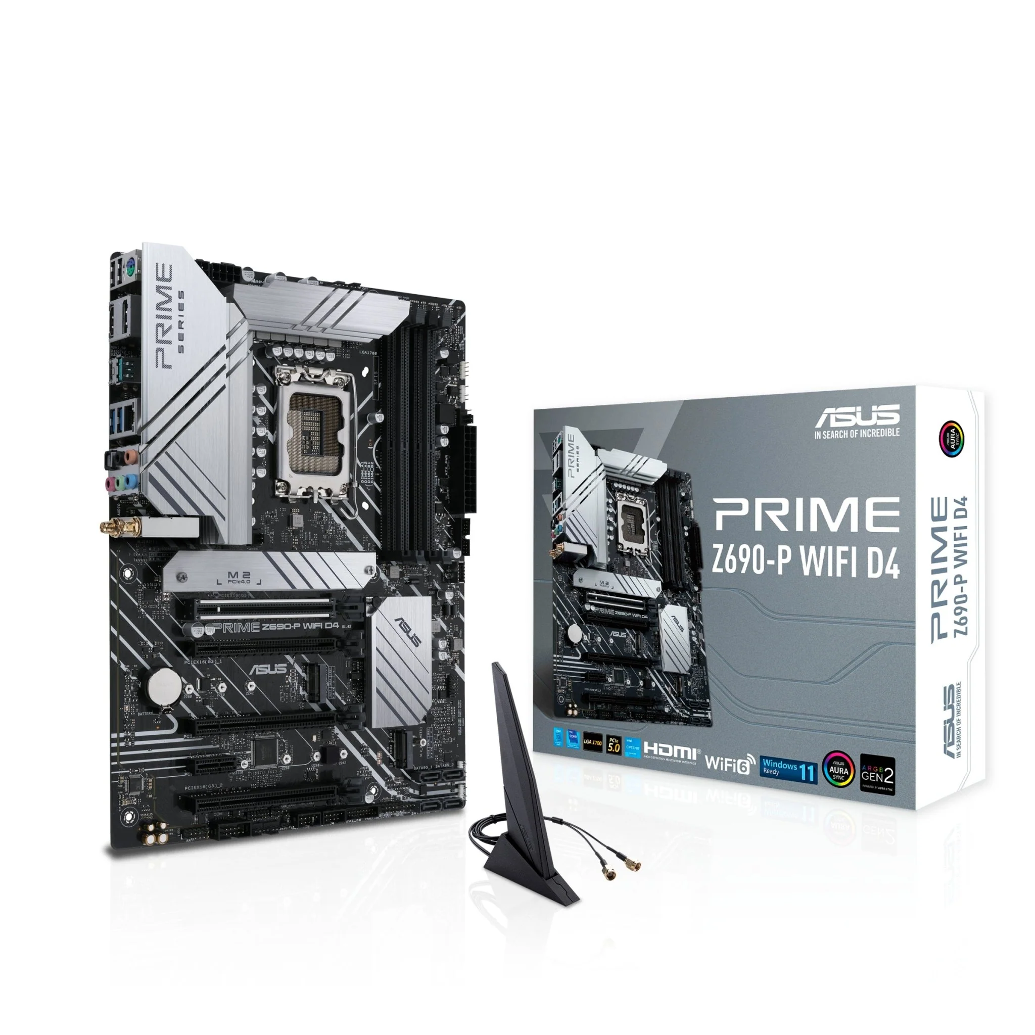 ASUS PRIME Z690-P WIFI D4 (ATX. Z690. LGA 1700. DDR4)