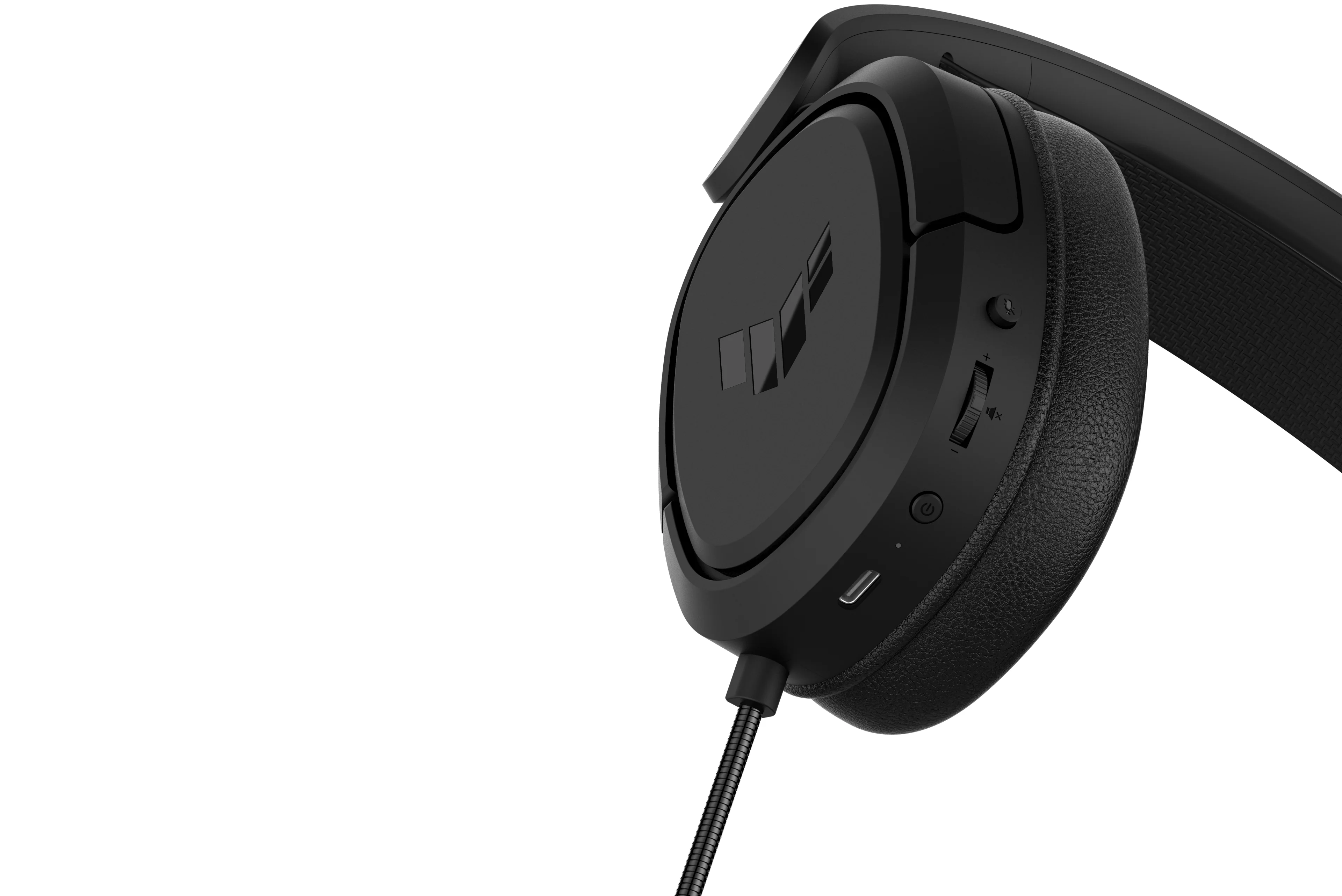 ASUS TUF H1 Kabelloses Gaming-Headset für PC. MAC. PS4/PS5. Xbox. Nintendo. Mobilgeräte – Schwarz