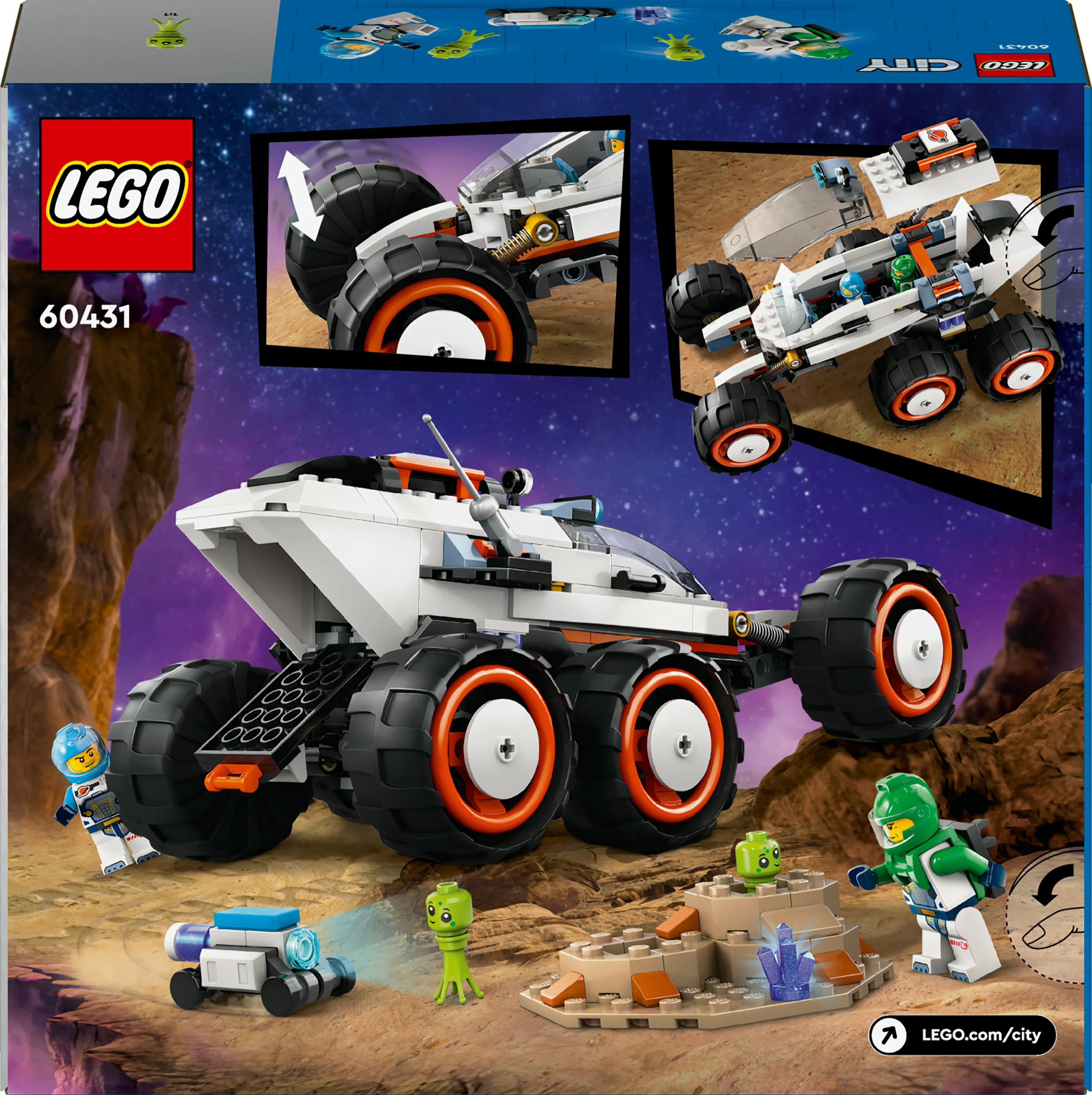 LEGO 60431 City Rumfartøj med Aliens