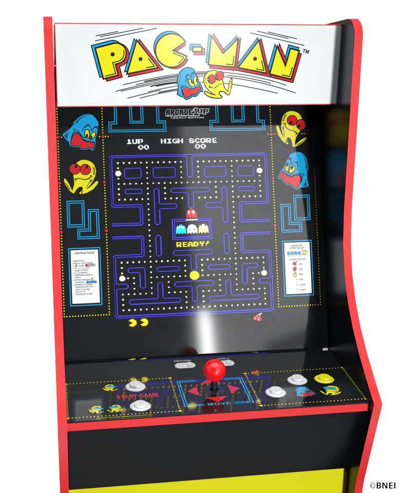 ARRCADE 1 Up Legacy Pacmania Bandai Namco