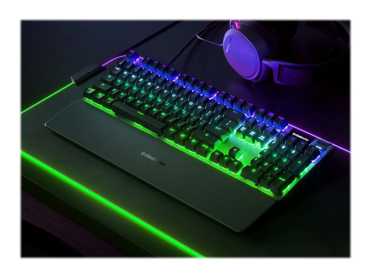 SteelSeries Apex Pro Tastatur. mechanisches RGB-Kabel