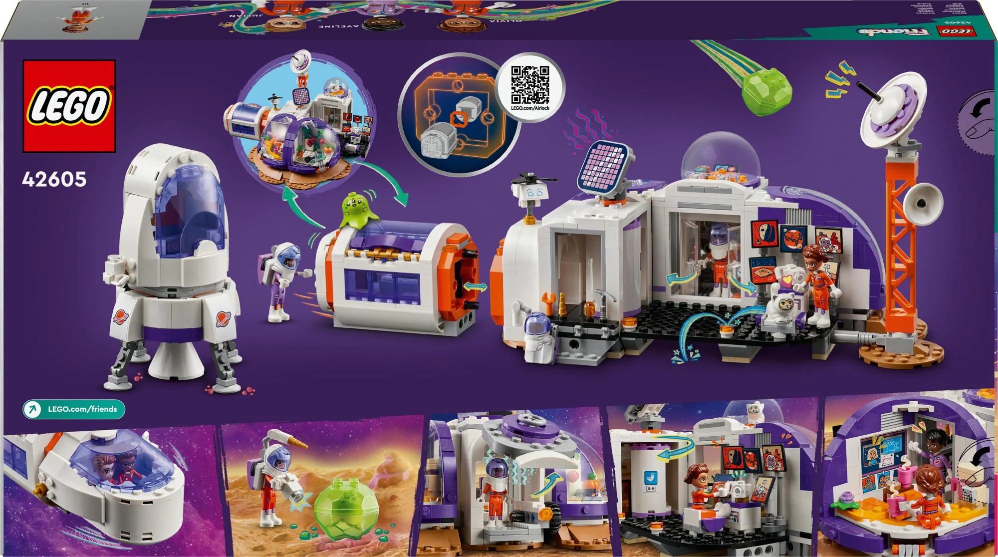 LEGO Friends – Mars Rumstation og Raket