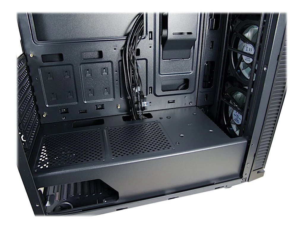 Inter-Tech W-III RGB Tower ATX Ohne Netzteil Schwarz