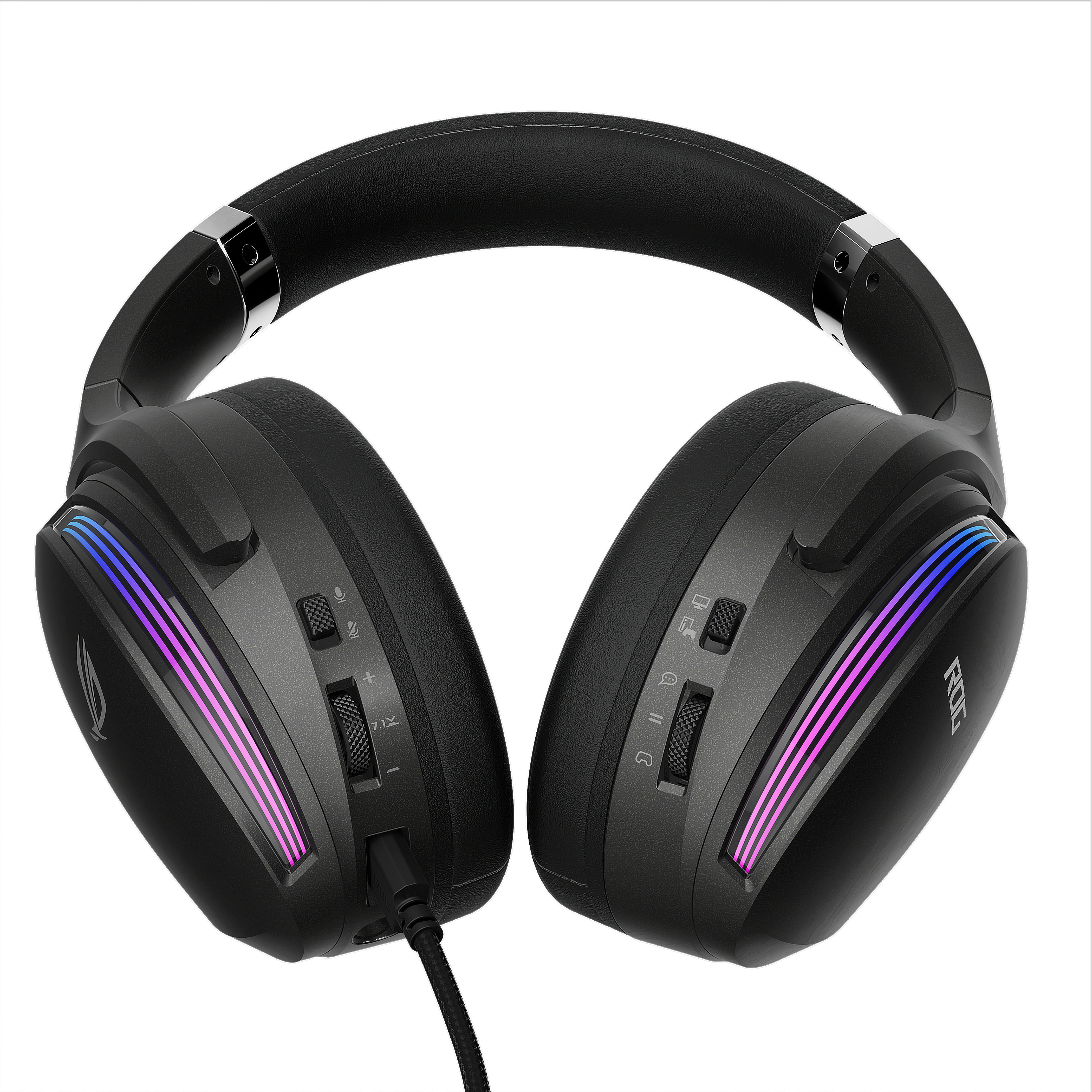 ASUS ROG Fusion II 500 Kabelgebundenes RGB-Gaming-Headset 7.1 Virtual Surround. PC. PS5. Xbox. Nintendo