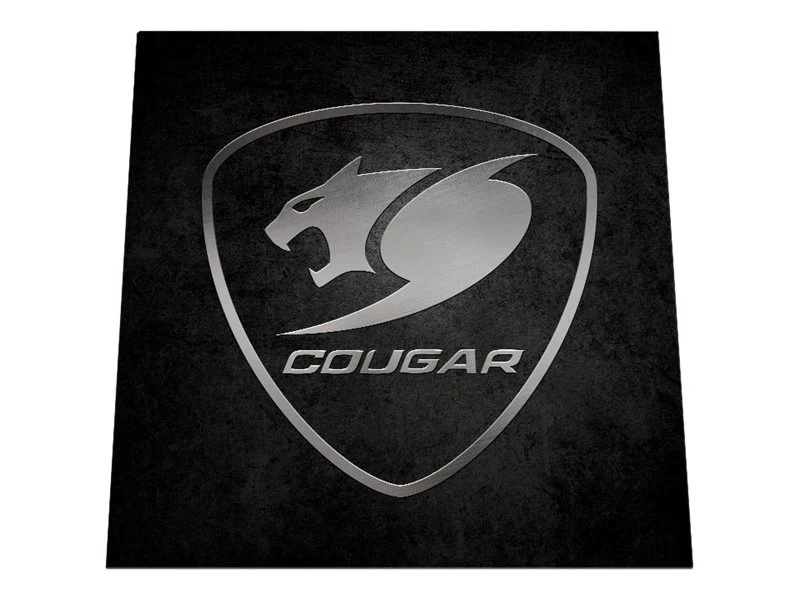 COUGAR COMMAND Stuhlmatte Schwarz Grau