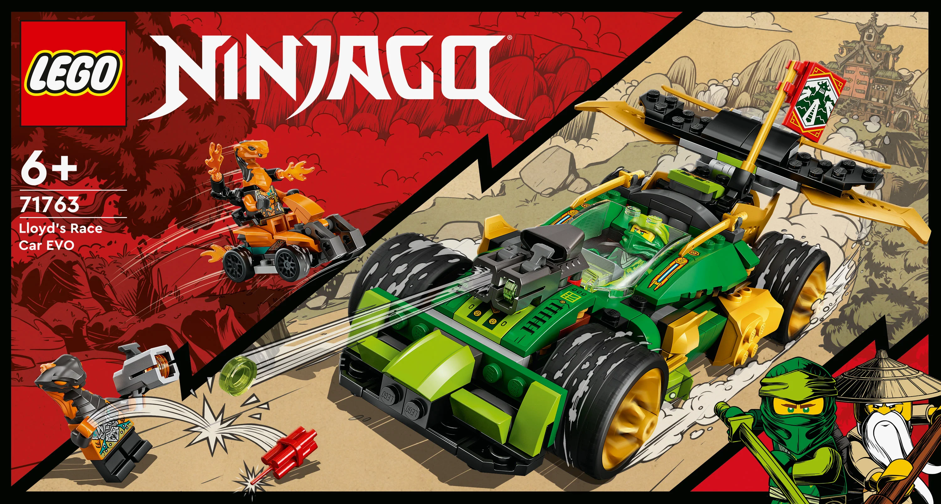LEGO Ninjago Lloyd's Race Car EVO - 71763