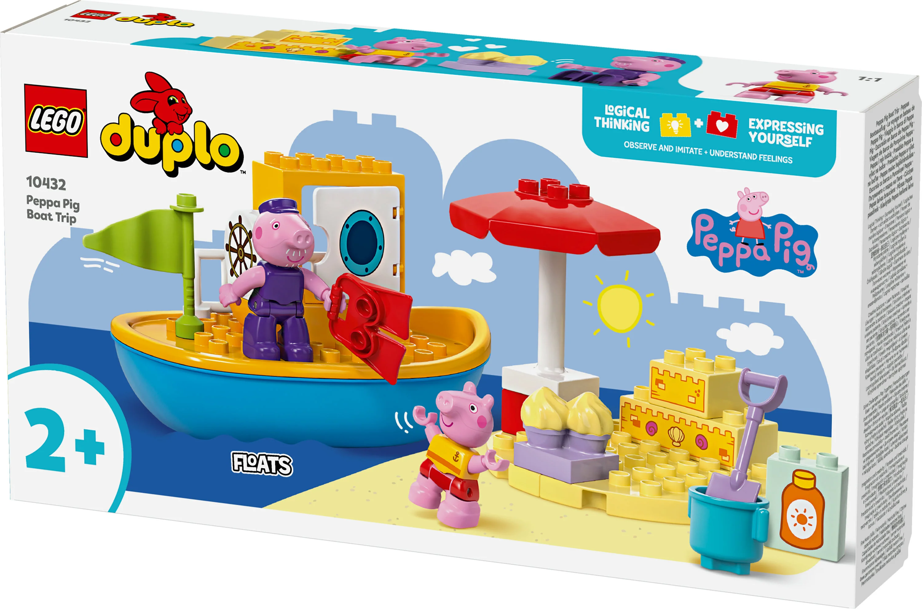 LEGO Duplo - Gurli Gris Båd Tur (10432)
