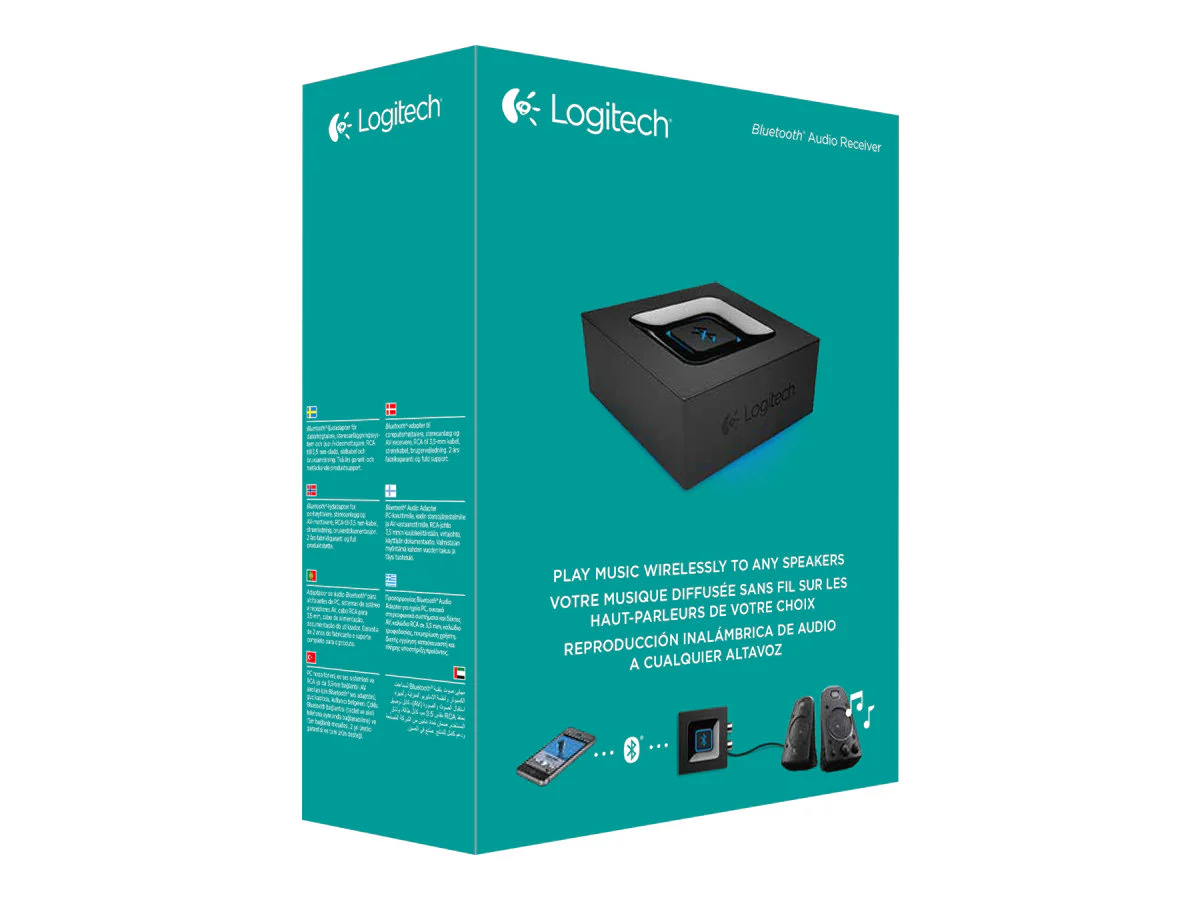 Logitech Bluetooth Wireless Audio Receiver Schwarz