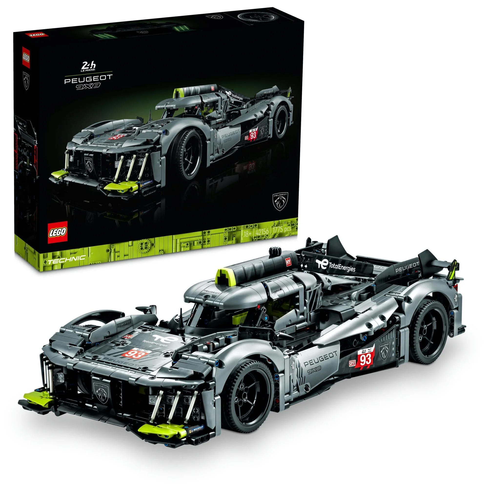 LEGO Technic – PEUGEOT 9X8 24H Le Mans Hybrid Hypercar