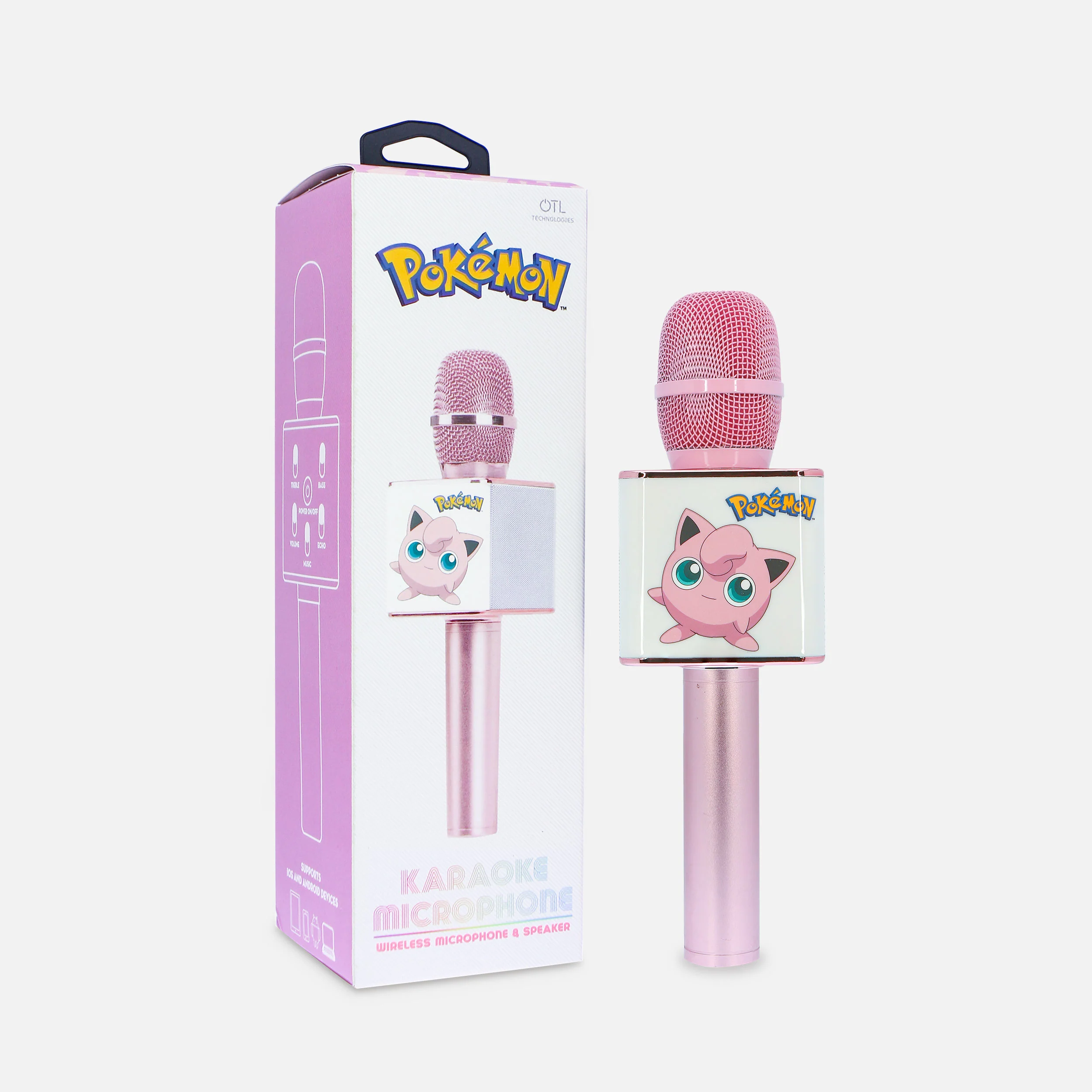 OTL - Pokémon Jigglypuff Karaoke Microphone w/Speaker (PK0895)