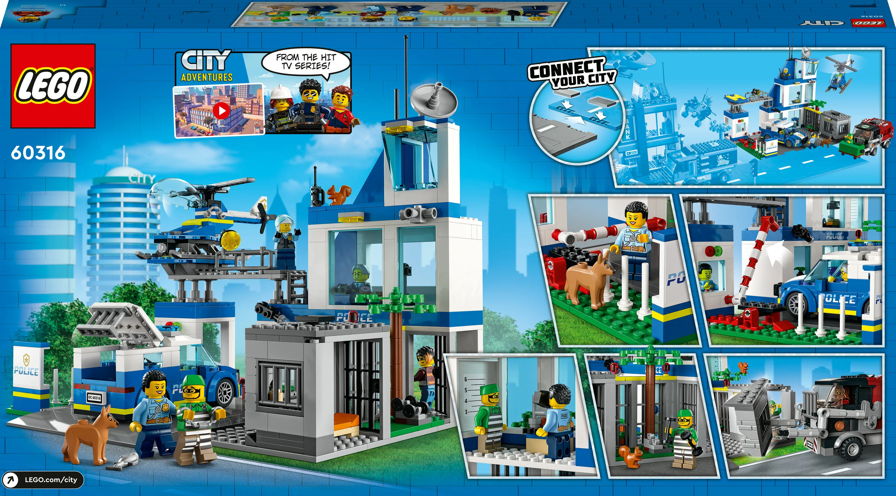 LEGO City Politi station - 60316