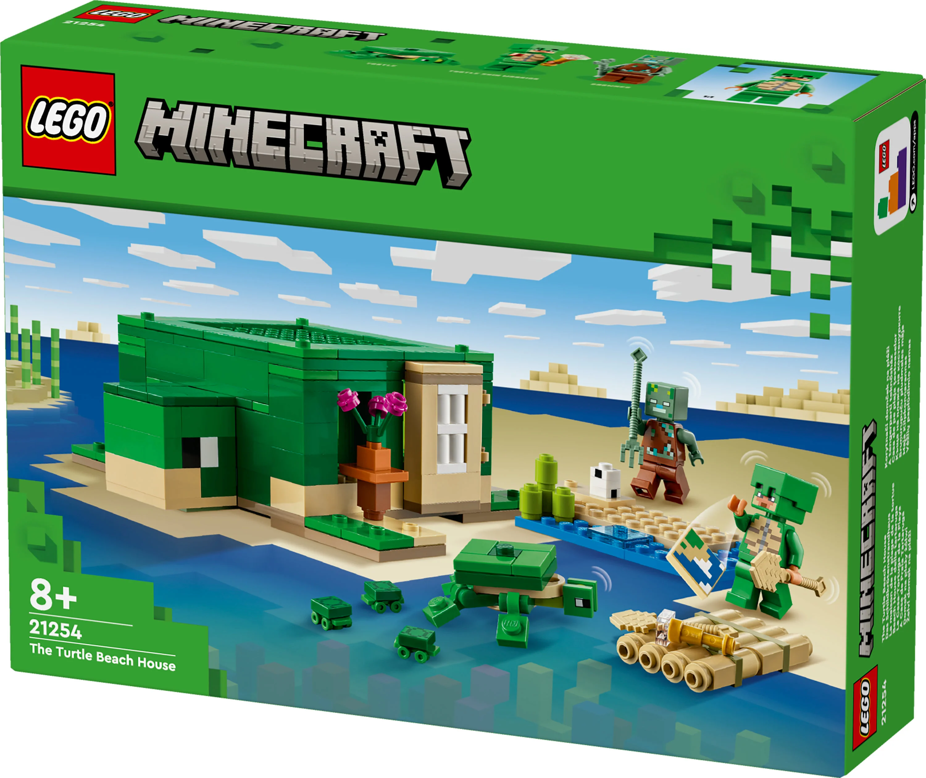 LEGO Minecraft - Skildpadde strandhuset