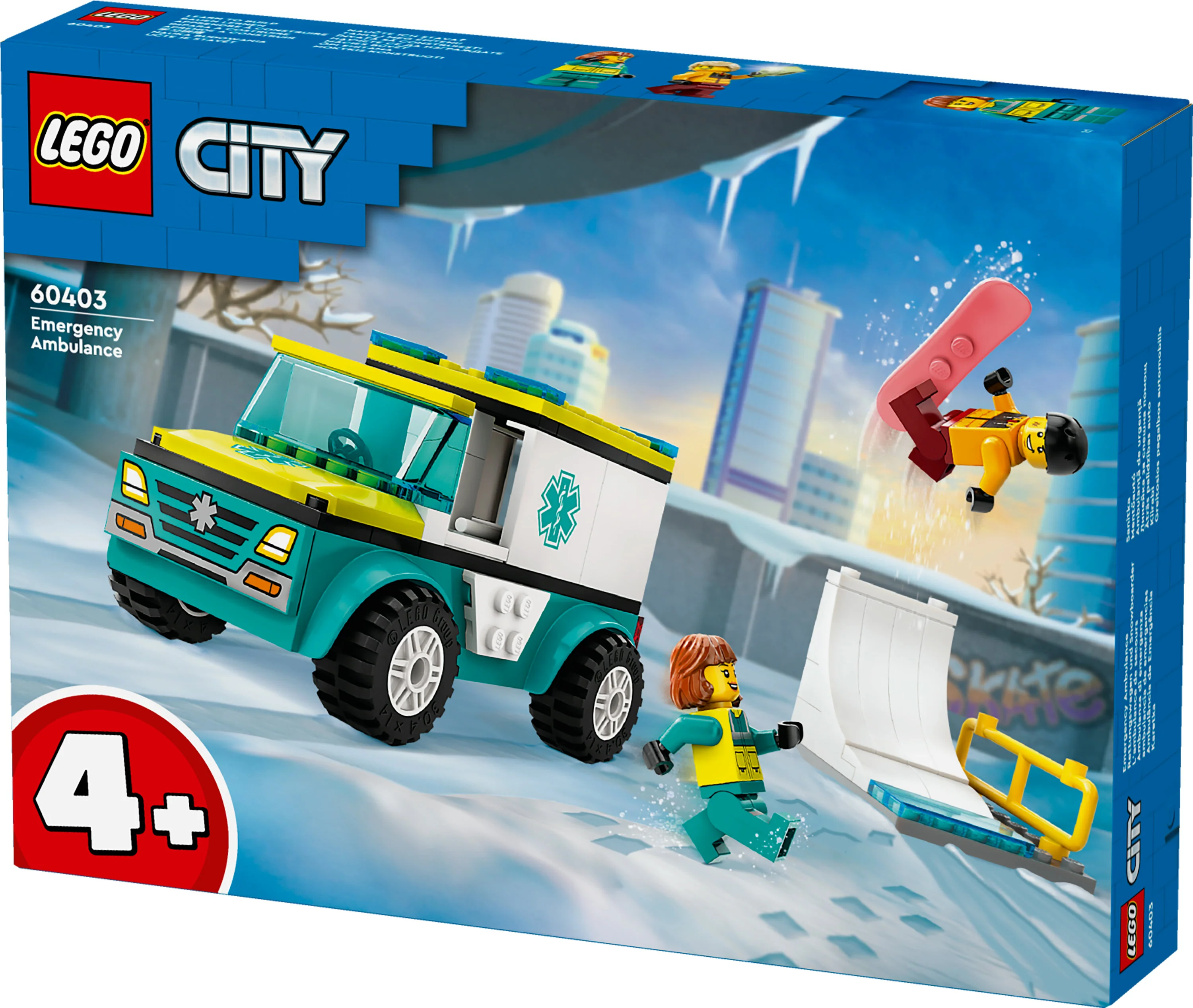 LEGO City - Ambulance og Snowboarder (60403)