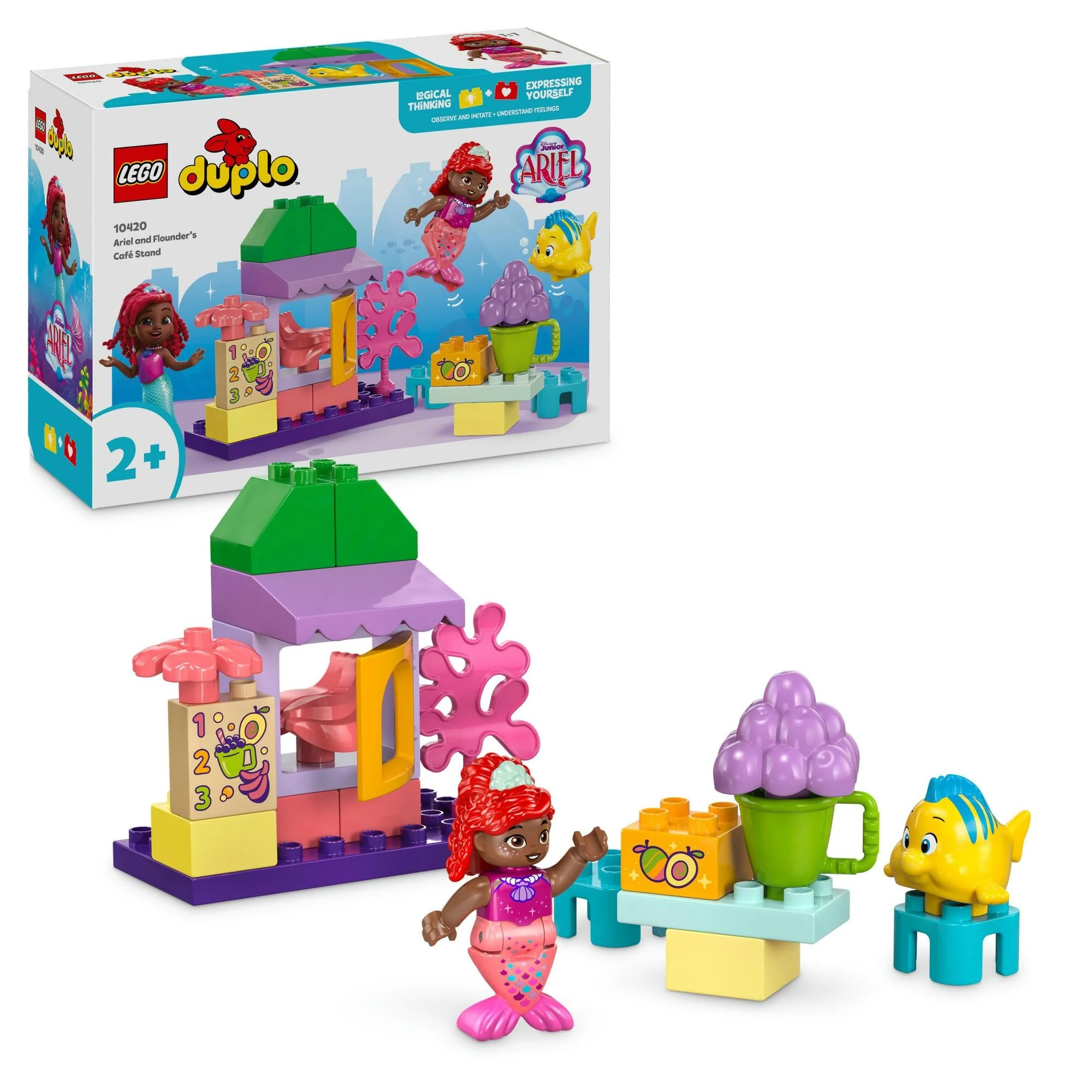LEGO 10420 DUPLO Disney Ariel and Flounder's Café Kiosk