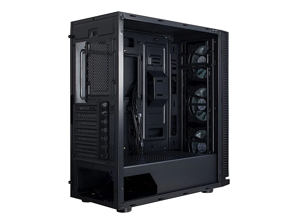 Inter-Tech W-III RGB Tower ATX Ohne Netzteil Schwarz