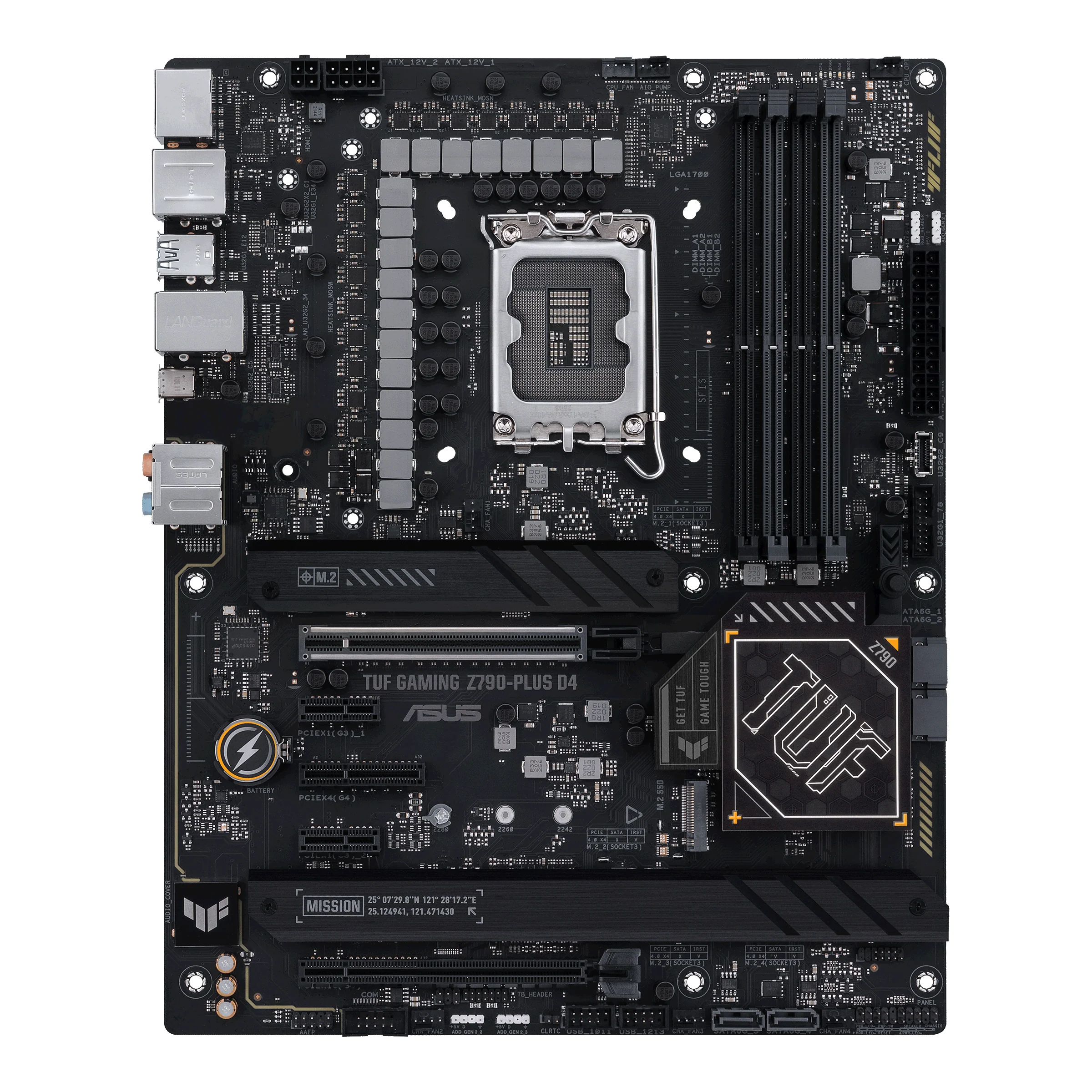 ASUS TUF GAMING Z790-PLUS D4 (ATX. Z790. LGA 1700. DDR4)
