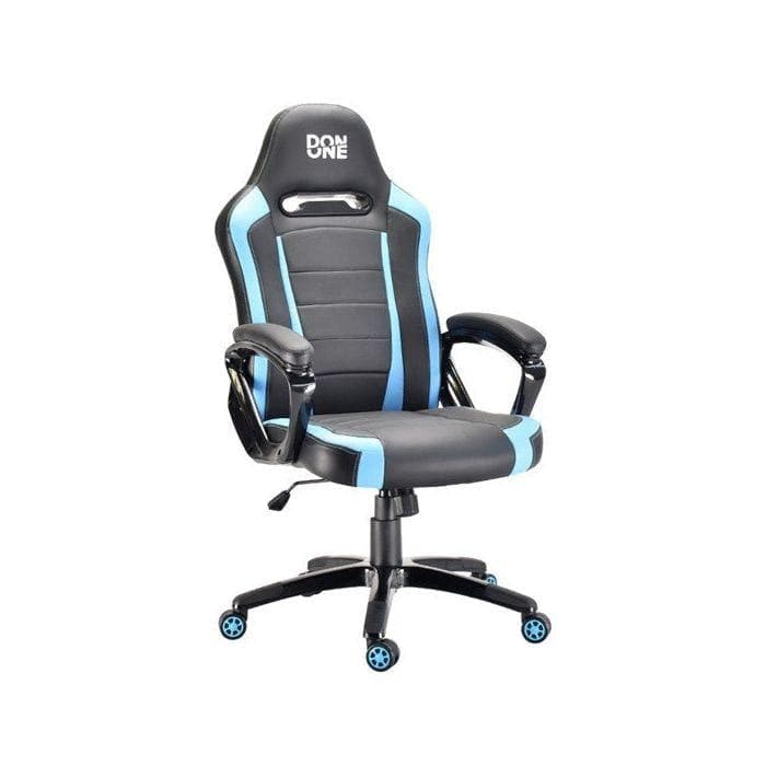 DON ONE– Belmonte Gamer Stuhl Blau– PU-Leder– Bis zu 150 kg