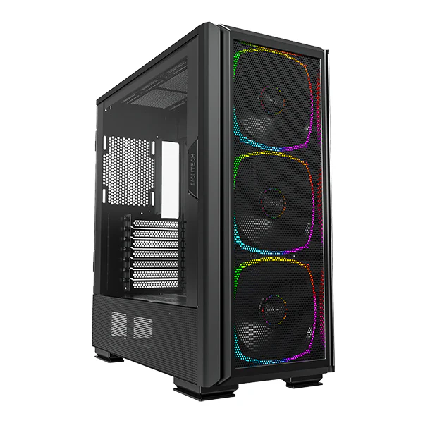 Montech Sky Two GX Black - Midi-tower. E-ATX. 3x ARGB PWM fans