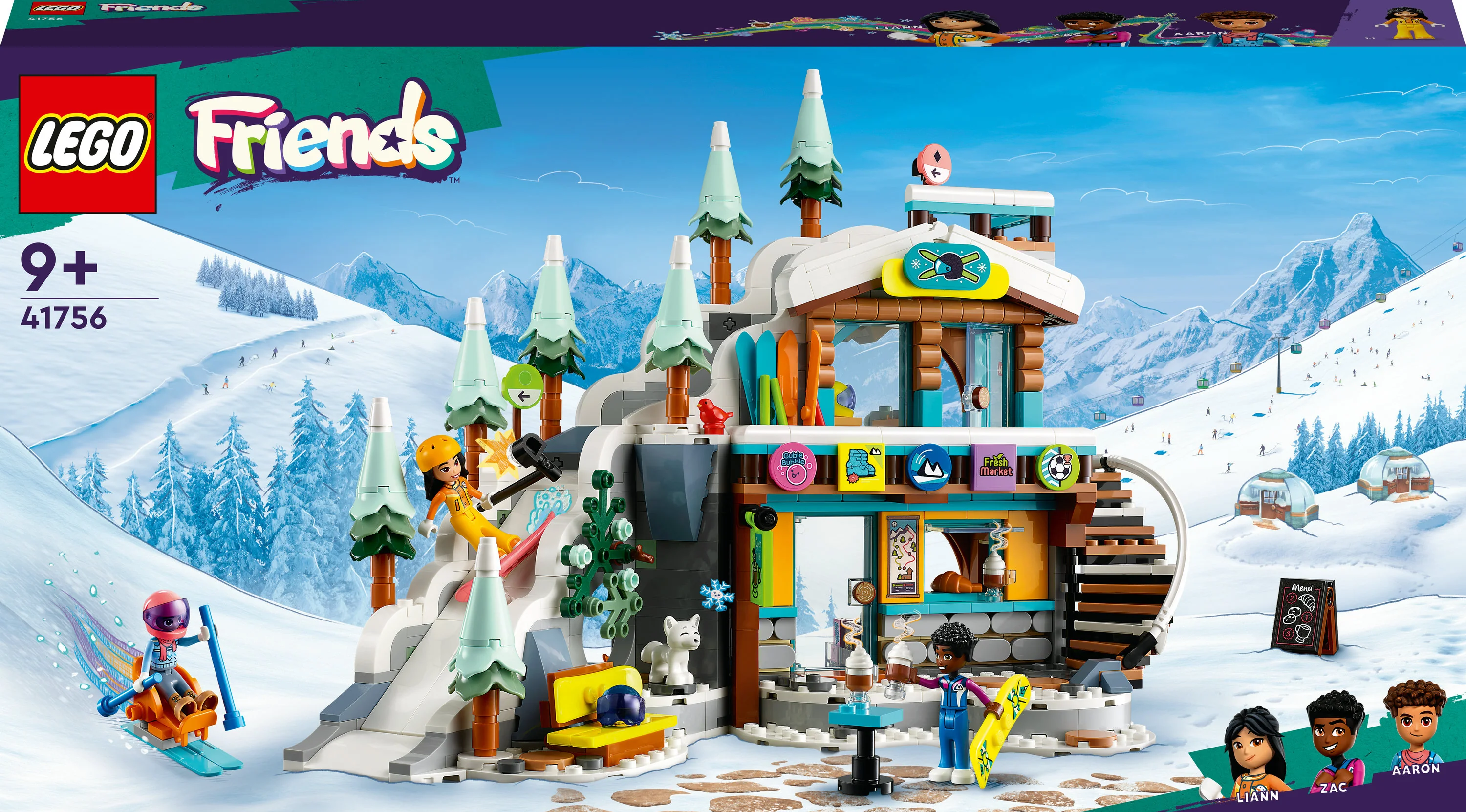 LEGO 41756 Friends Skibakke og Café